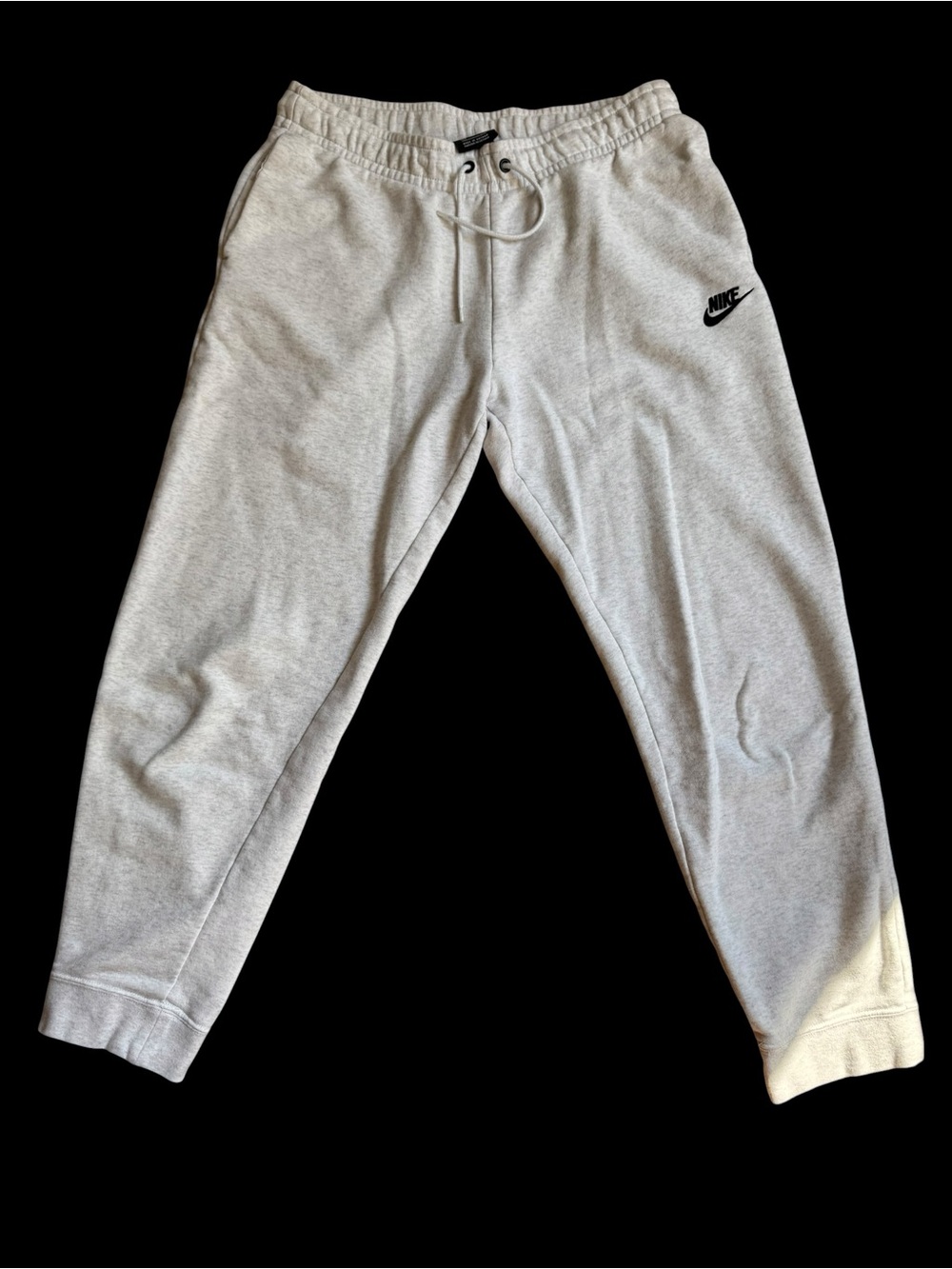 Nike Heather Gray Jogger Sweatpants – Size M